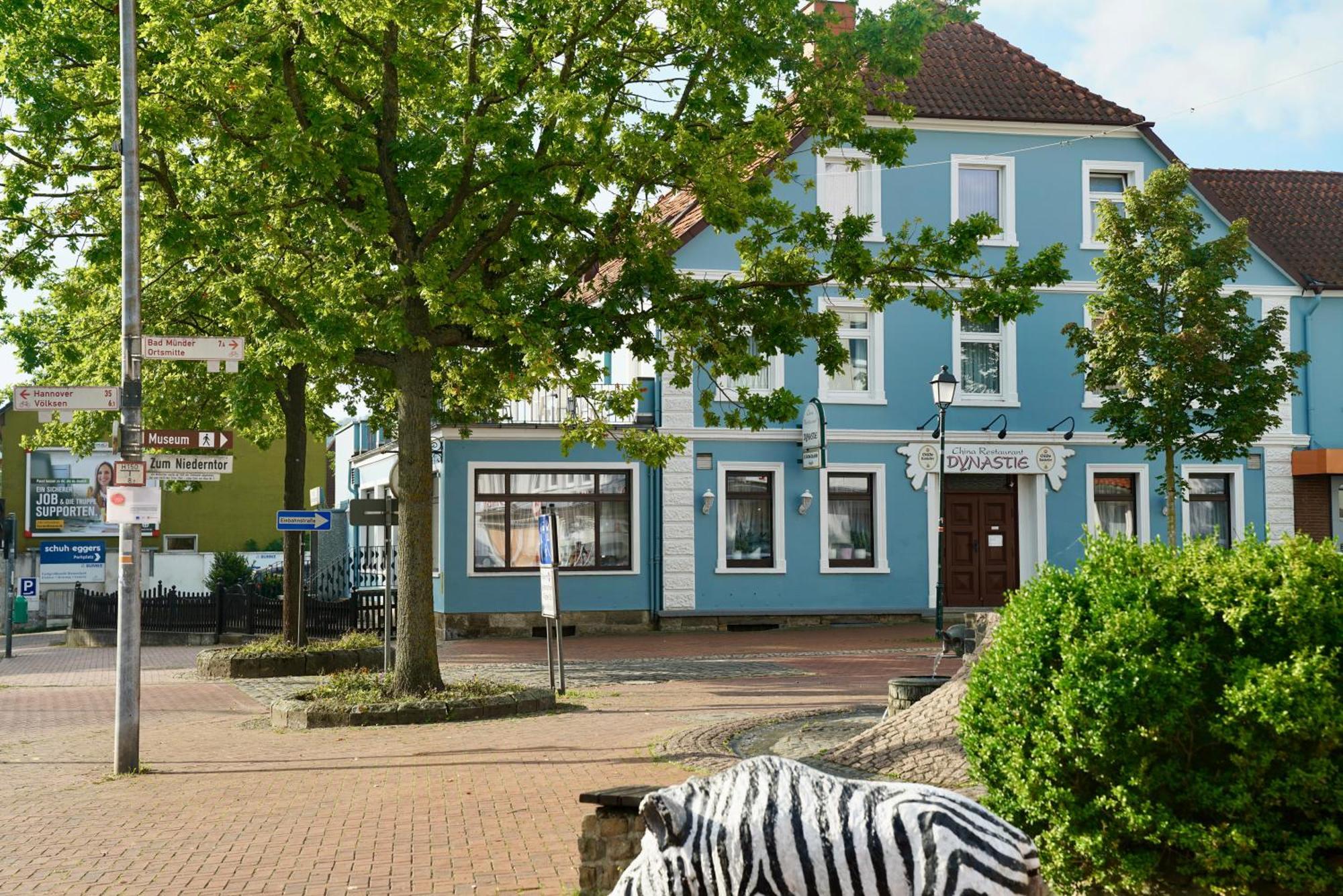 Hotel Zum Grafen Hallermunt Springe Bagian luar foto