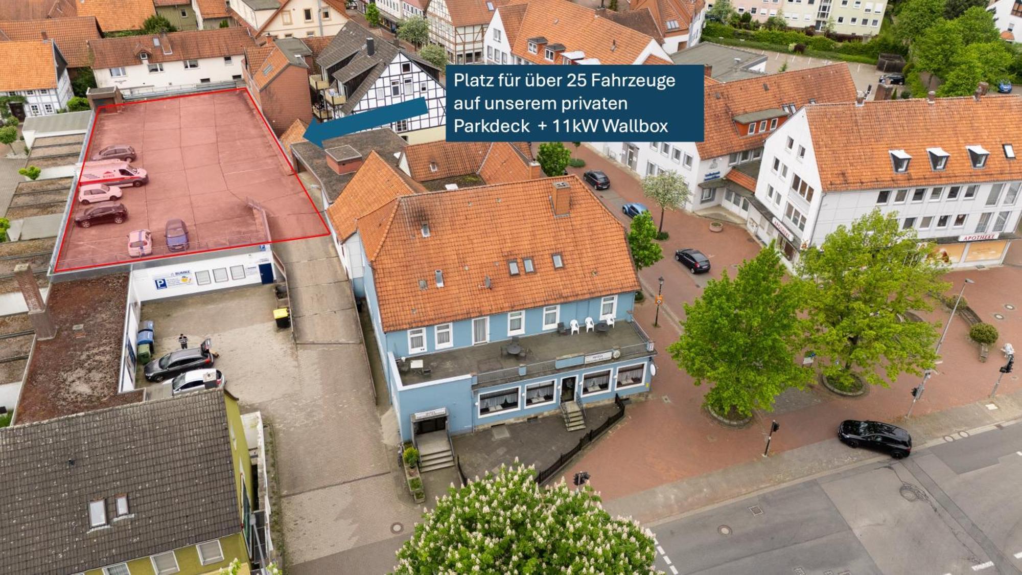 Hotel Zum Grafen Hallermunt Springe Bagian luar foto